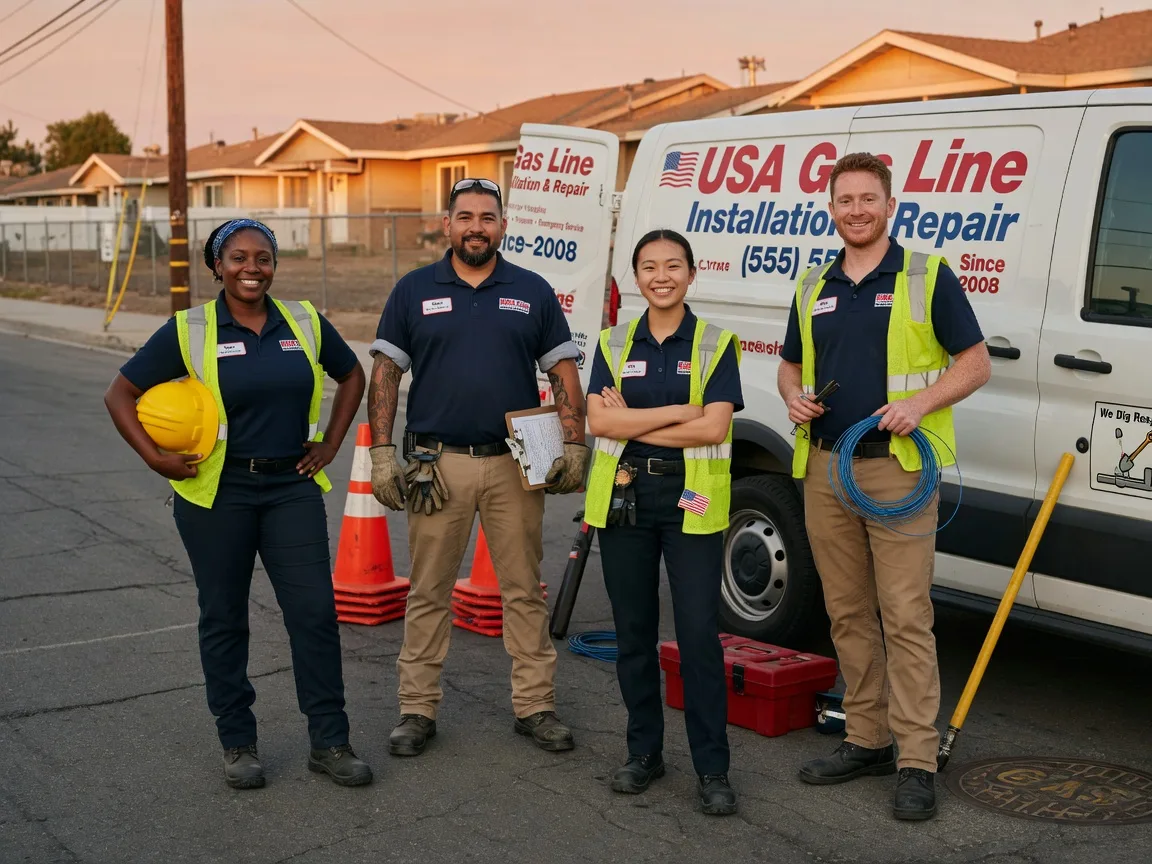 Gas Line Installation company in Dry Prong, LA